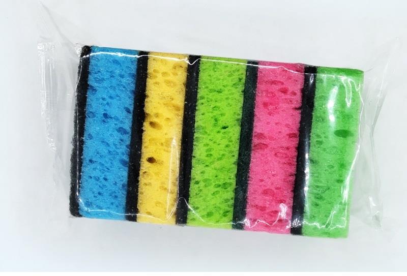 7 чудес Губка кухонна cупер піна, 5 шт